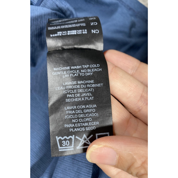 Kuhl Shirt Mens Medium Blue Short Sleeve Merino Wool Blend Performance Outdoor - Picture 8 of 12